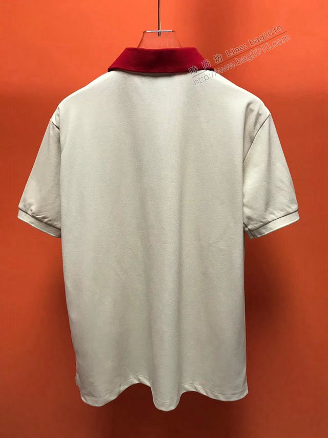 Gucci男T恤 2020新款 原版定制珠地棉 頂級品質 古馳POLO衫  tzy2481